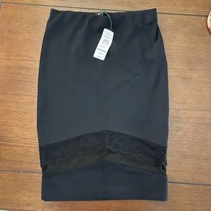 NWT Bebe Bodycon Midi Skirt